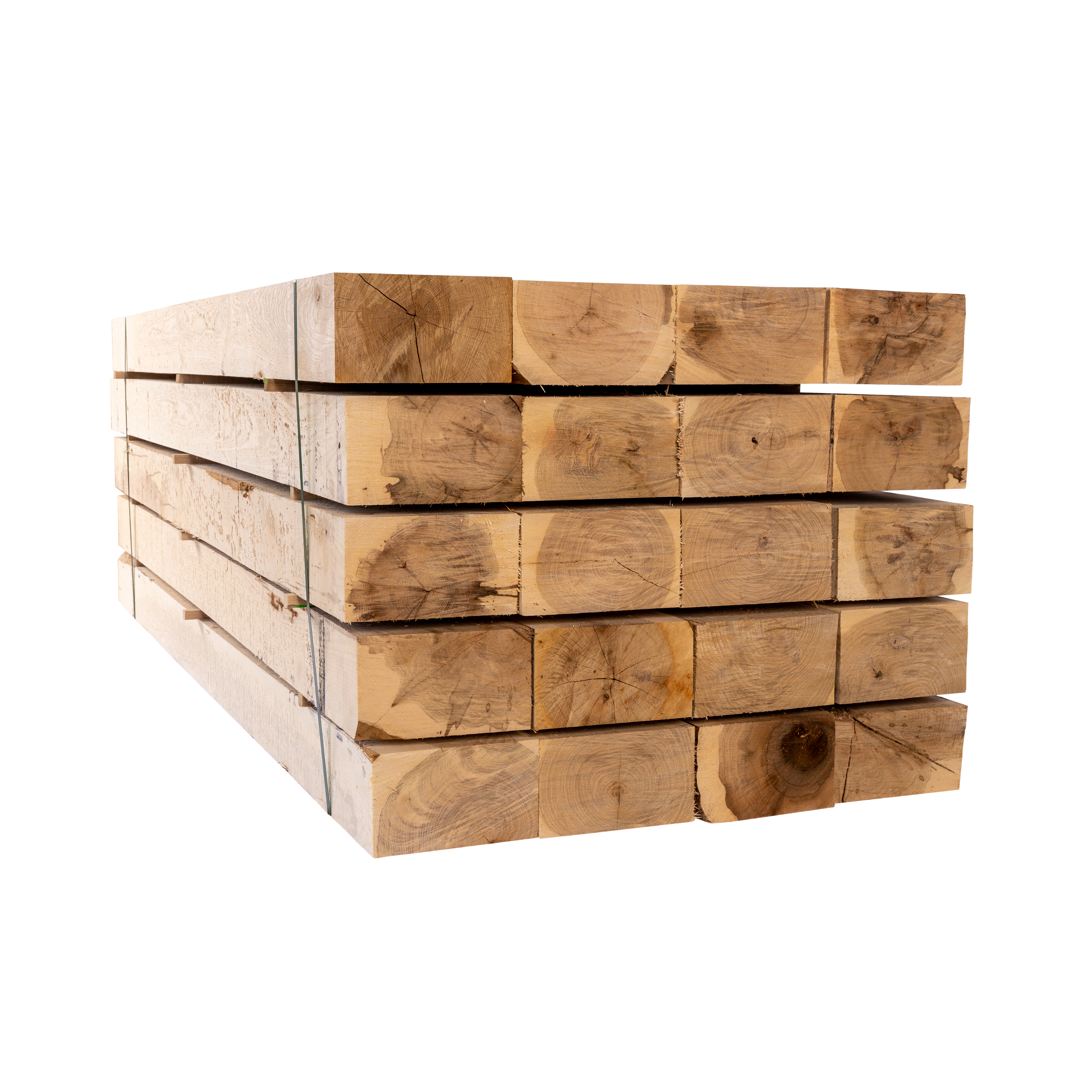 Oak Sleepers 2600 x 250 x 150mm - Image 4