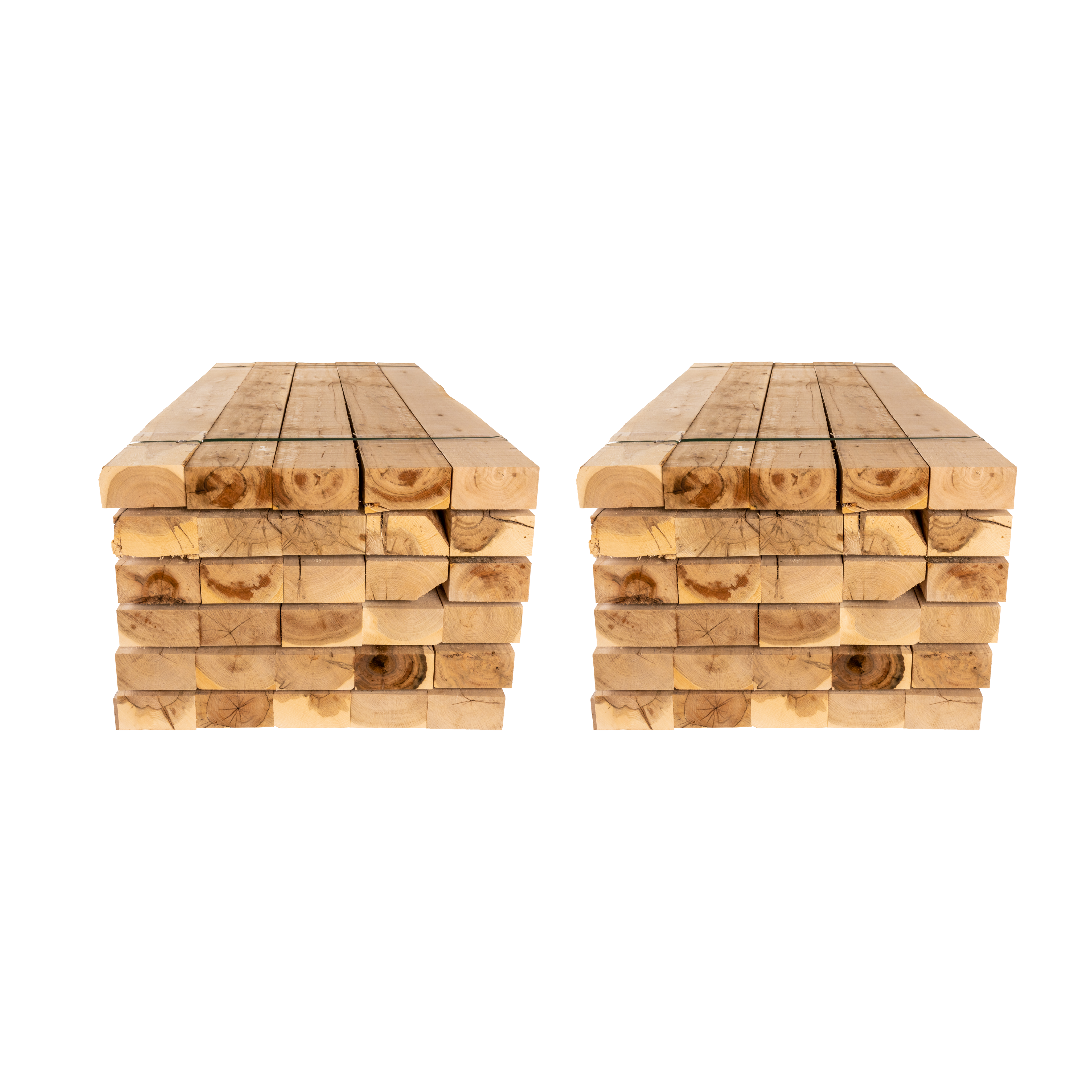 60 x Oak Sleepers 2400 x 200 x 100mm