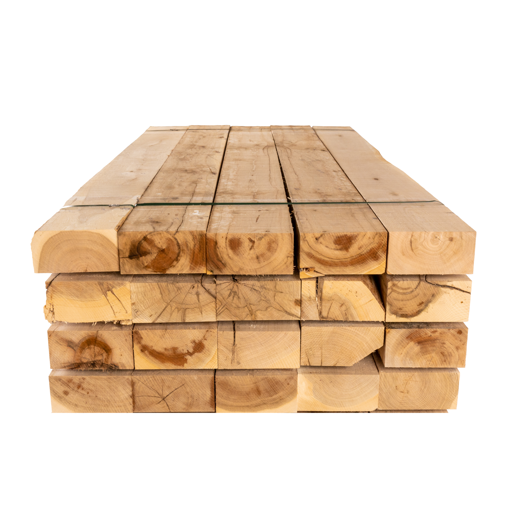 Pack of 20 x Oak Sleepers 2400 x 200 x 100mm - Image 2