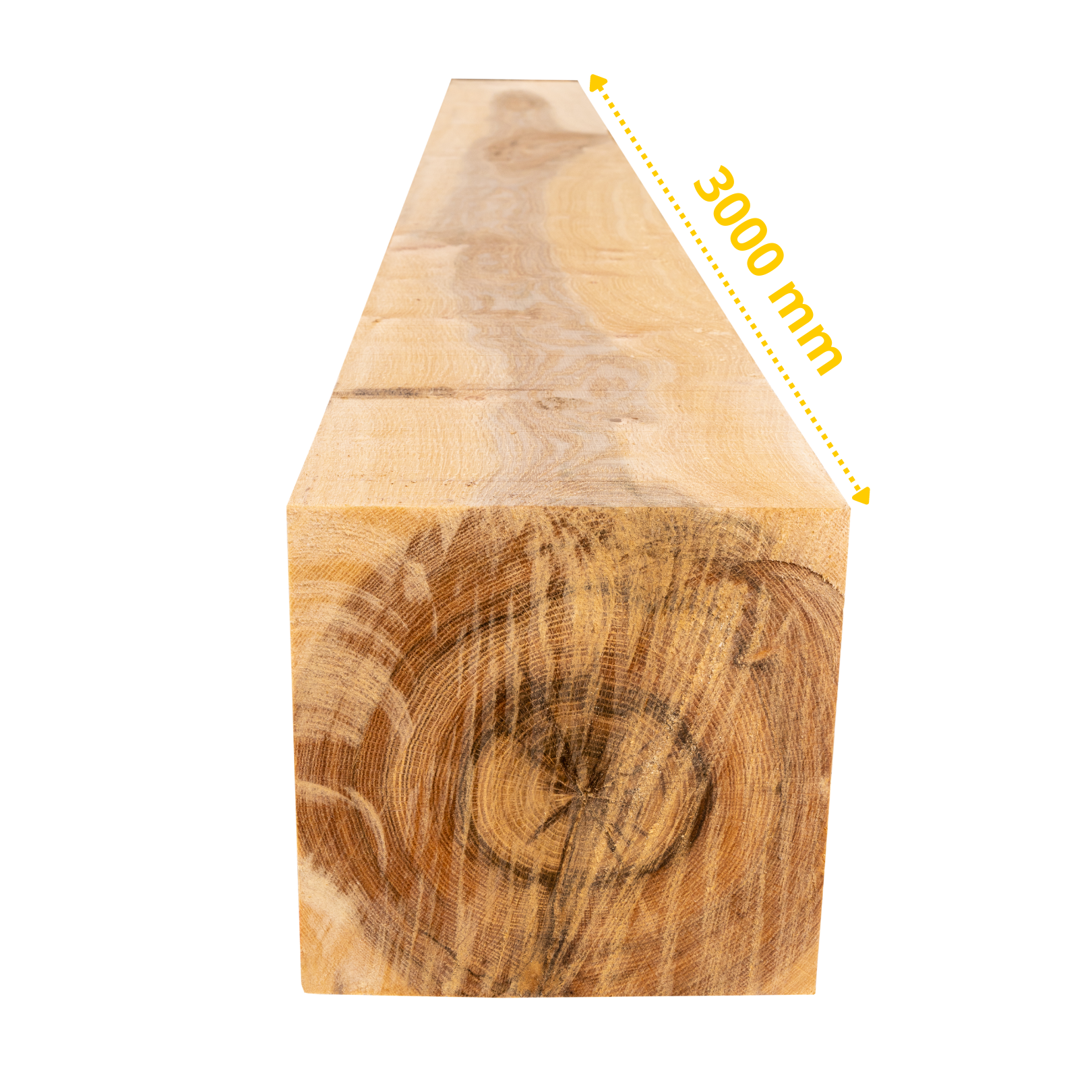 Pack of 12 x Oak Posts 3000 x 200 x 200mm