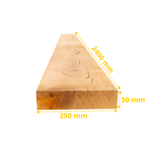 Oak Boards 2400 x 250 x 50mm